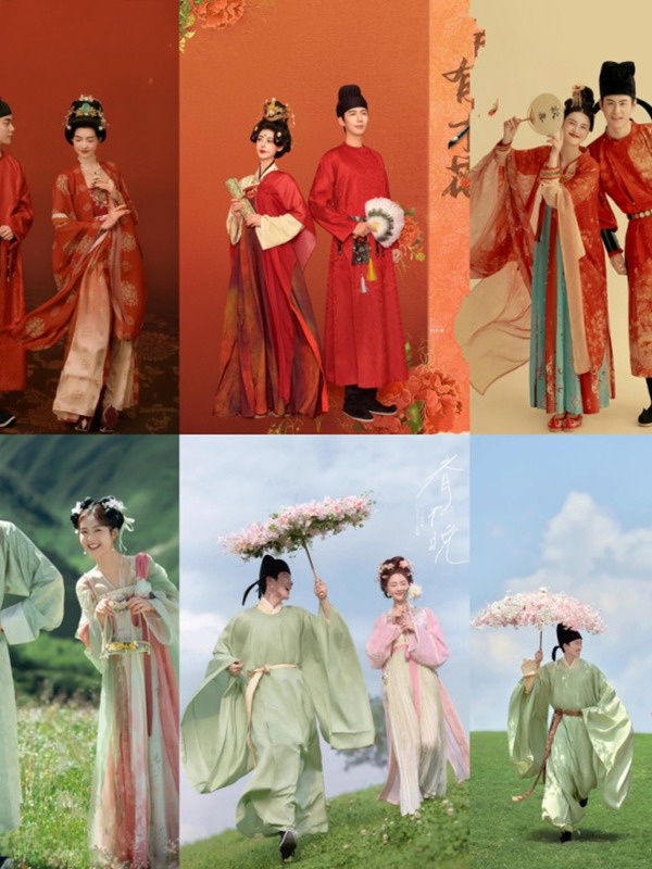 Photography Online - Erbosi Ancient Chinese Style Couple Outfit