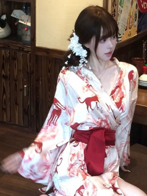 Photography Studio - New Chinese Style Sleepwear Hanfu Thin