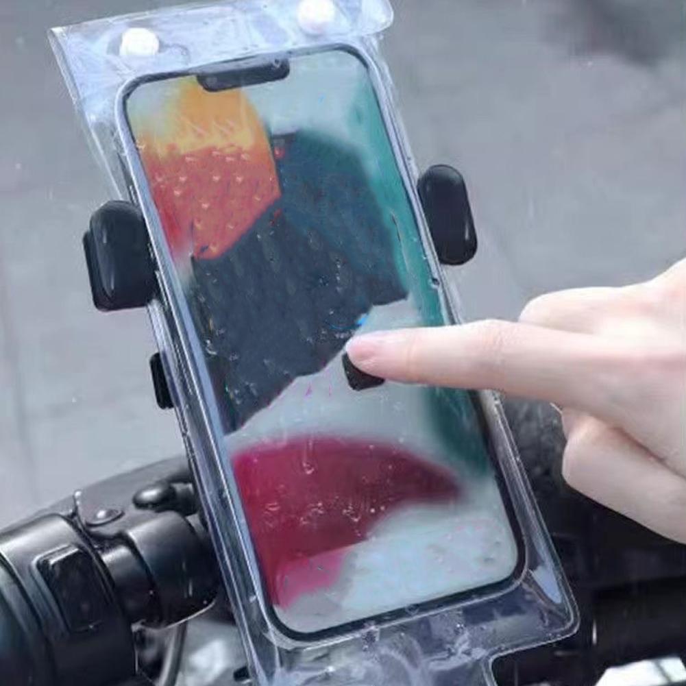 Camera Bag Waterproof - Motorcycle Bicycle Waterproof Phone Bag TPU