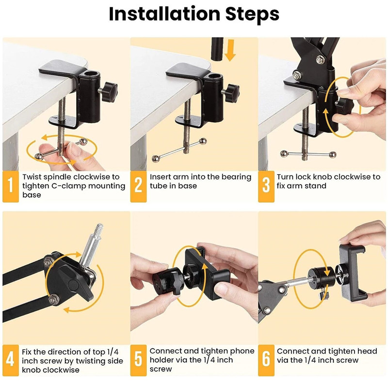 Flexible Arm Tripod For Phone  - Photography Online 评论和价格