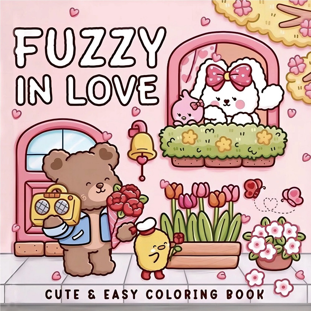 FUZZY IN LOVE Bold-easy Patter - Photography Of Book 评论和价格