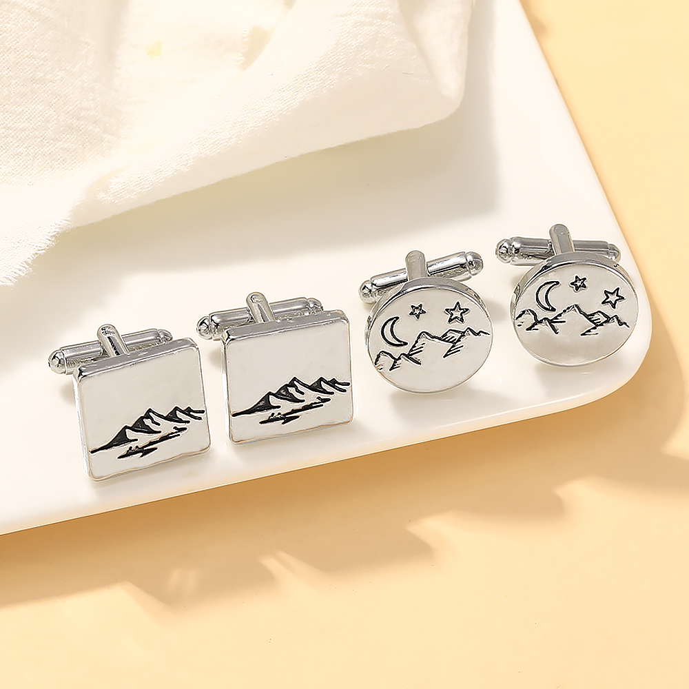 2Pcs Mens Moon Star Mountain P - Peak Design Clip 评论和价格