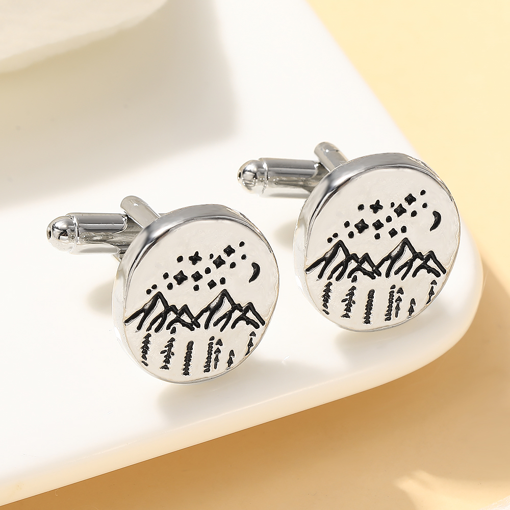 2Pcs Mens Moon Star Mountain P - Peak Design Clip 评论和价格