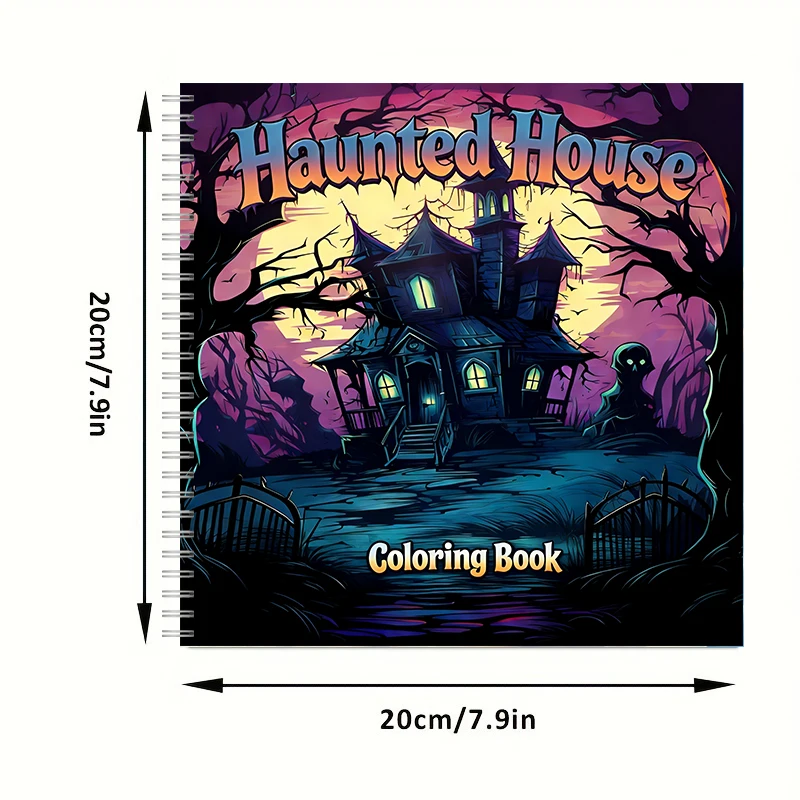 Haunted House Coloring Book fo - Photography Of Book 评论和价格