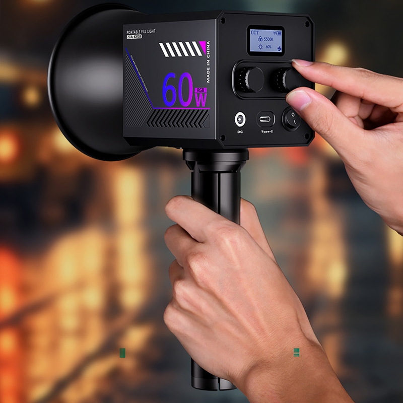60W RGB Video Light Portable L - Photography Darkroom 评论和价格