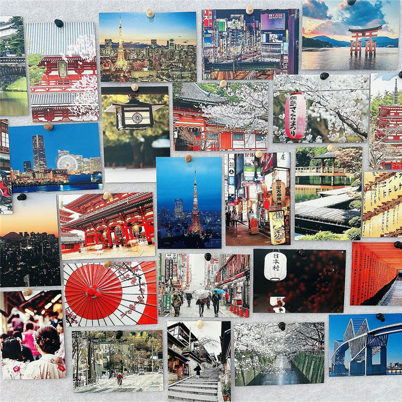 30Pcs 10x14cm Travel Landscape - Photography Background 评论和价格