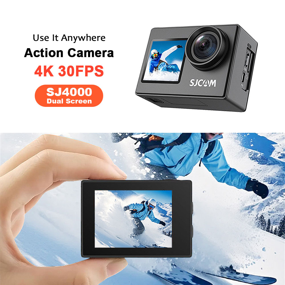 SJCAM SJ4000 4K/30 fps Action  - Camera Bag Waterproof 评论和价格
