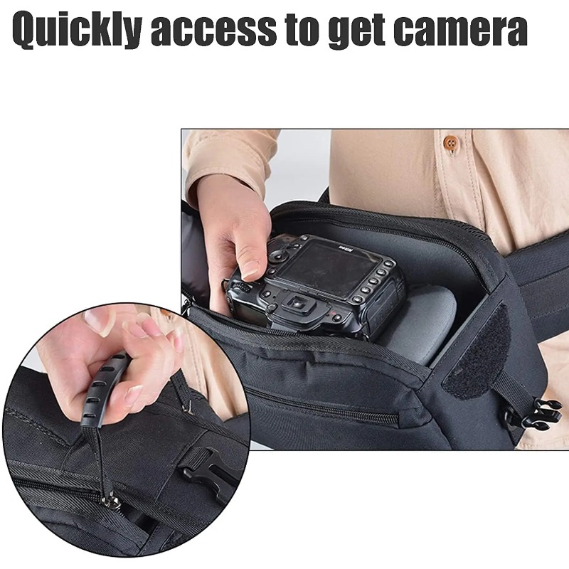 Waterproof One-Shoulder Sling  - Camera Bag Waterproof 评论和价格