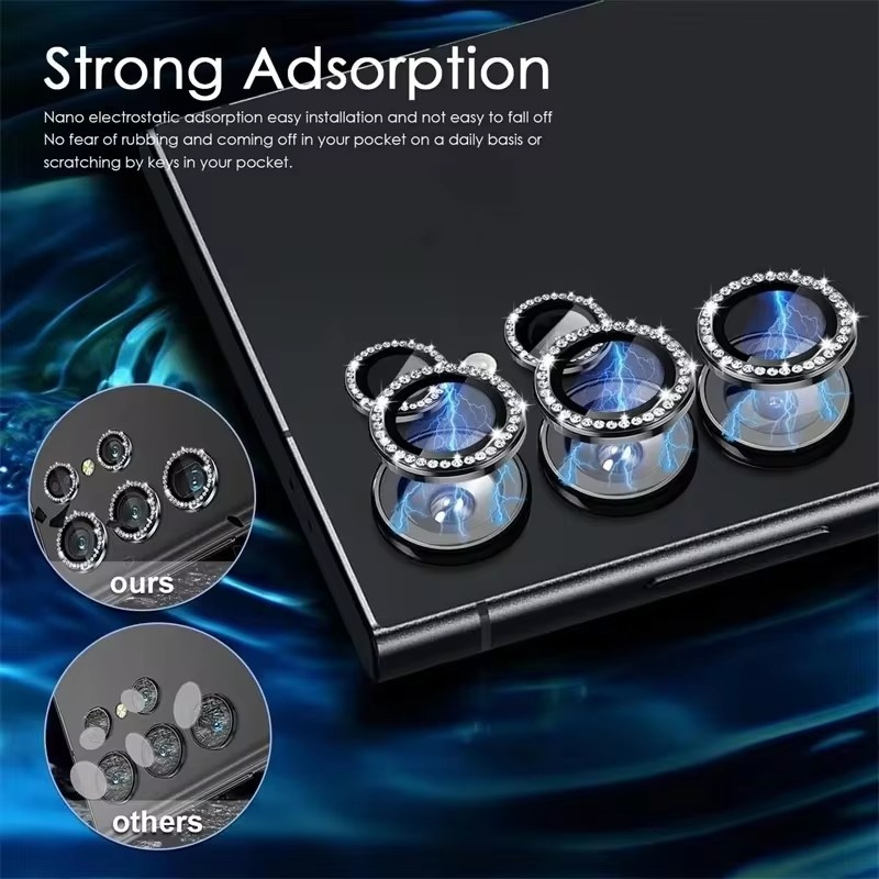 Alloy Bling Diamonds Lens Glas - Photography Kit Samsung S26 Ultra 评论和价格