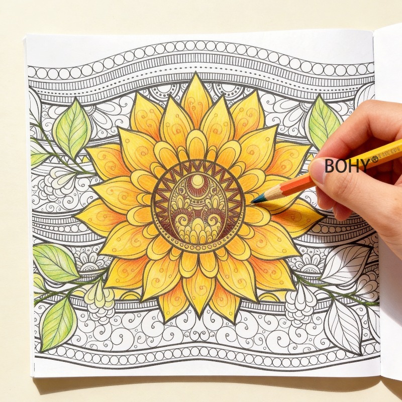 1 Flower Mandala Flower and Bi - Photography Of Book 评论和价格