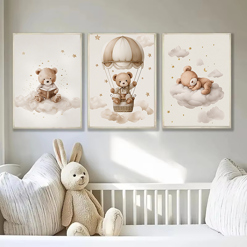 3pcs/set Bohemian Teddy Bear A - Photography Gallery 评论和价格